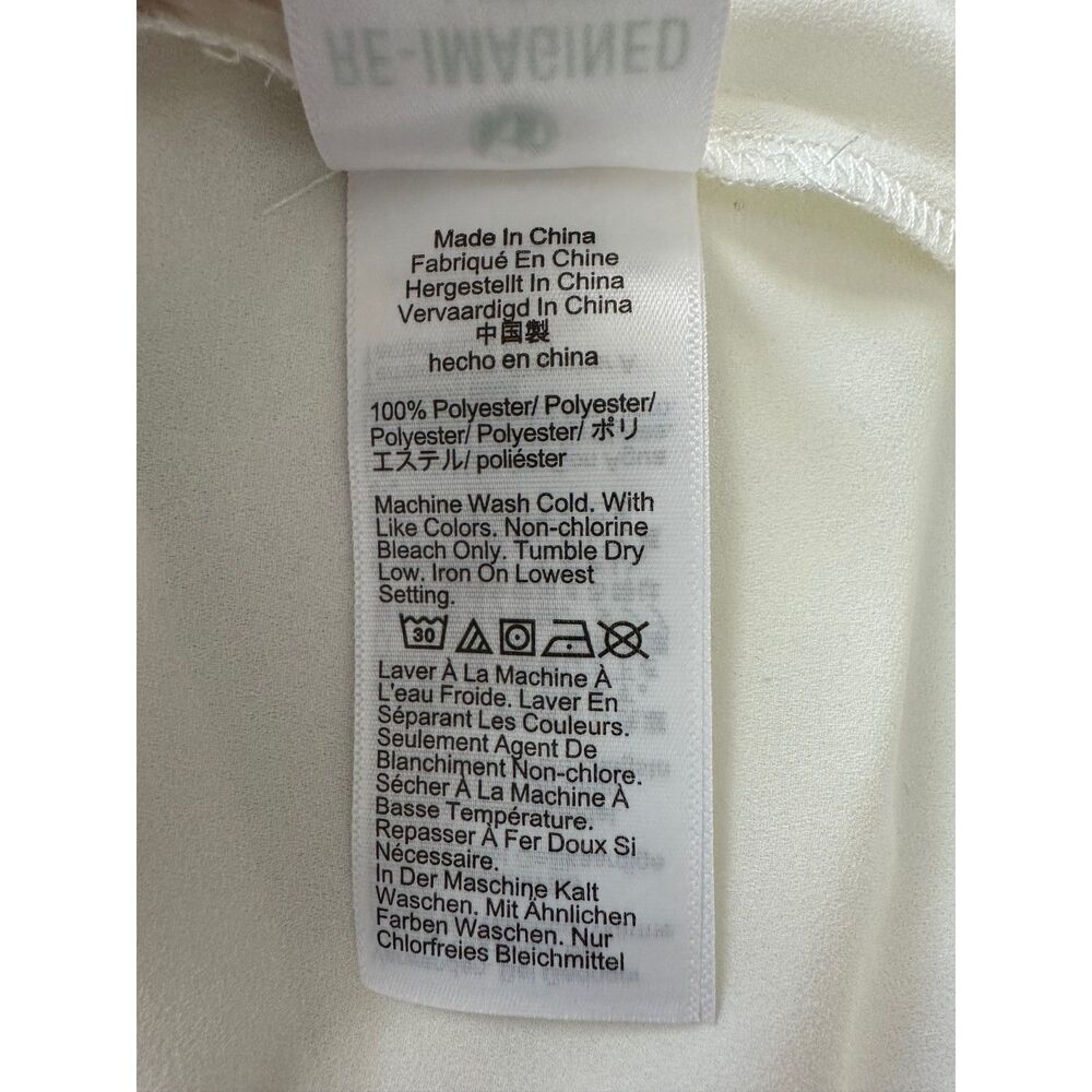 J.Crew Drapey Ruffle-Collar Button-Up Shirt 10 - Picture 7 of 12
